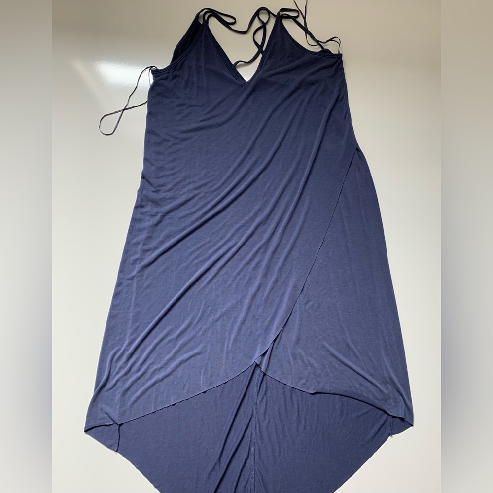 Lush Dress Size M Midi Blue Color‎ Perfect For Summer, Vacation, Beach, Resort